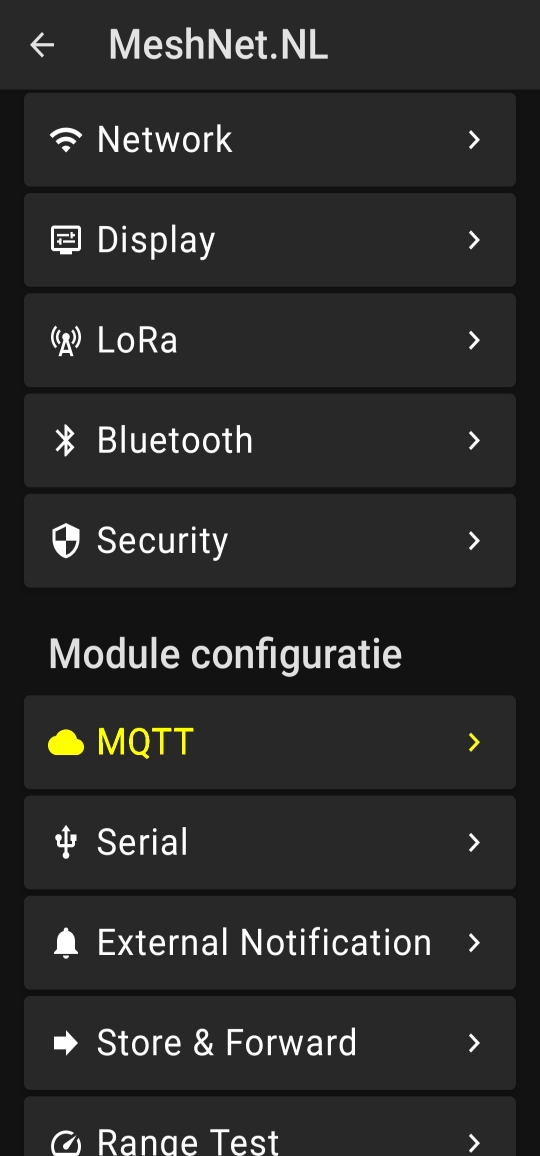 Meshtastic Nederland - MQTT Broker Instellingen (1) Meshtastic Nederland - MQTT Broker Instellingen (1)